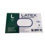 Caja 100 GUANTES LATEX SIN POLVO SANTEX T- L